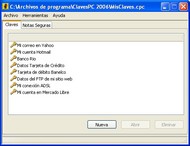 ClavesPC screenshot